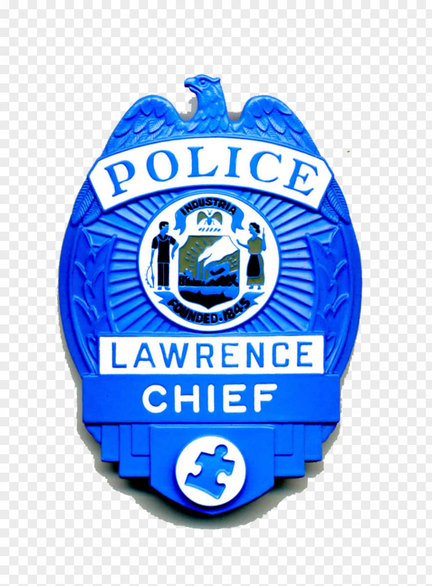 Police Badge Lawrence Department Officer Auxiliary PNG