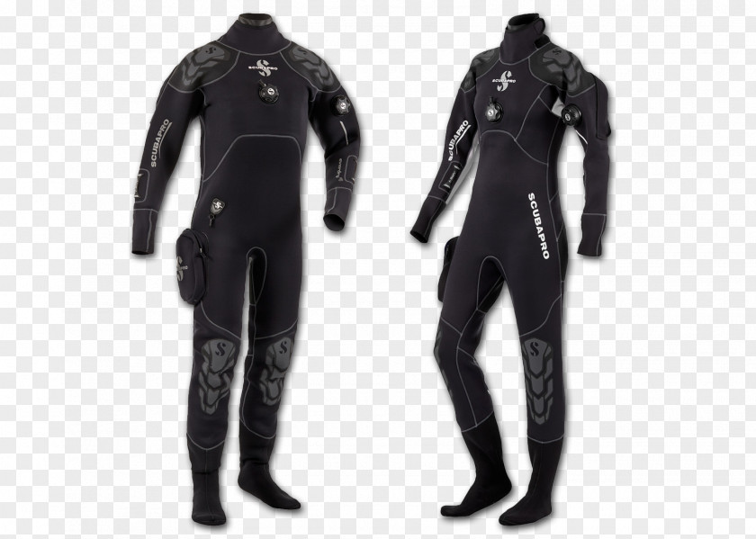 Scuba Diver Clipart Dry Suit Scubapro Diving Wetsuit Underwater PNG