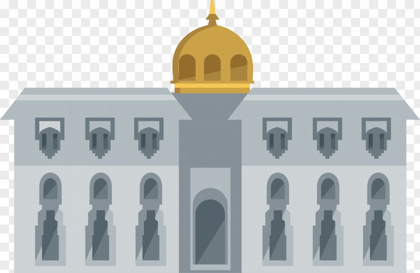White House Vector Islamic Architecture PNG