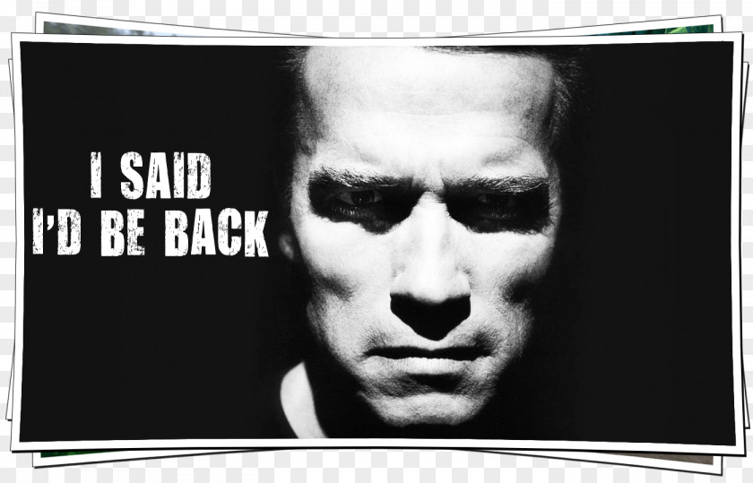 Arnold Schwarzenegger The Terminator YouTube I'll Be Back Actor PNG