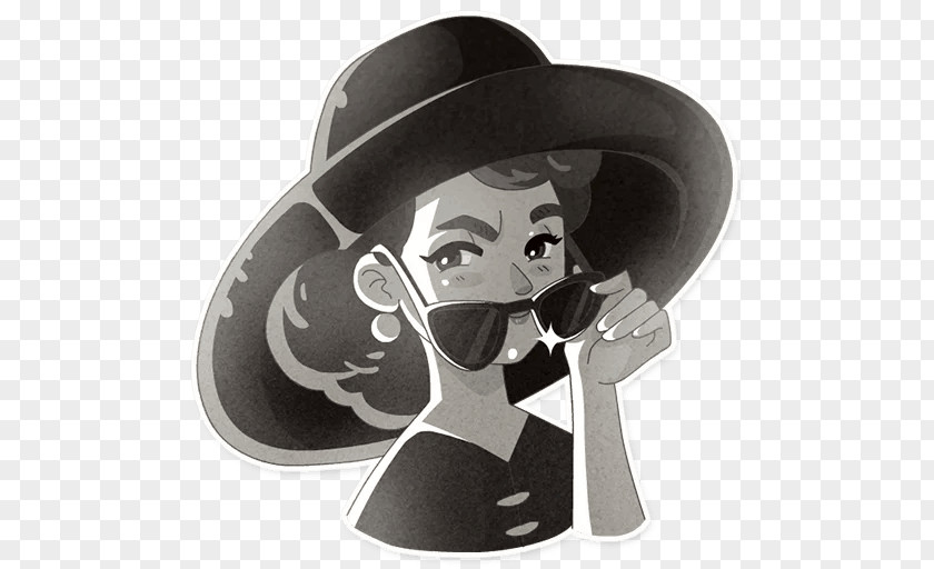 Actor Telegram Celebrity Audrey Glamour Sticker PNG