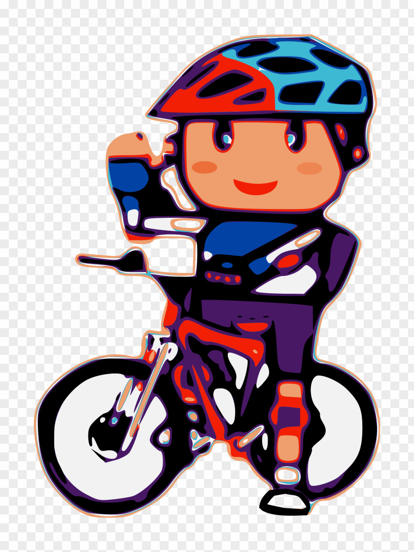 Bike Motorcycle Bicycle Cartoon Clip Art PNG