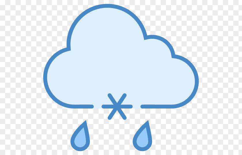 Cloud Snow Weather Forecasting Clip Art PNG