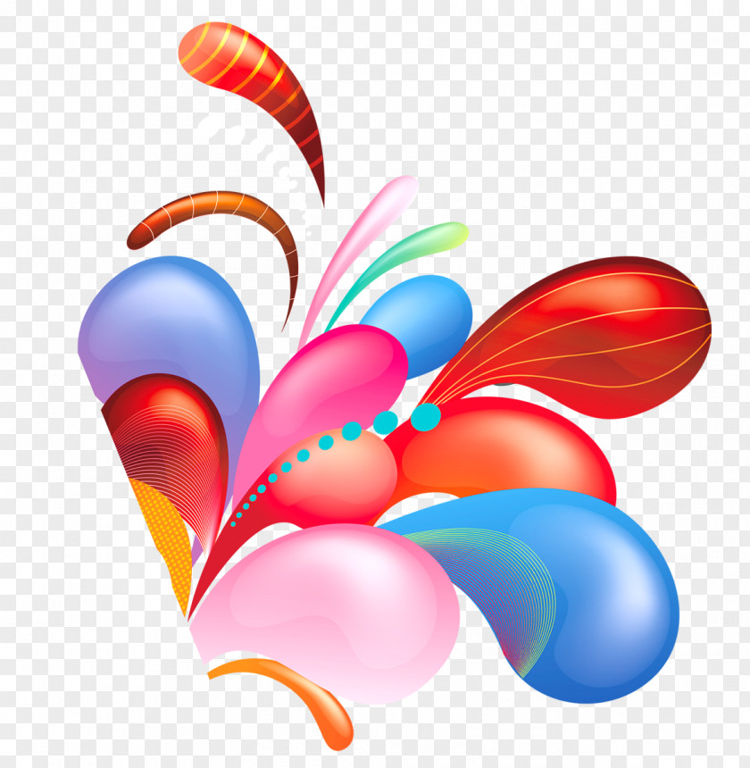 Color Cartoon Fireworks Decorative Patterns Balloon Download Clip Art PNG