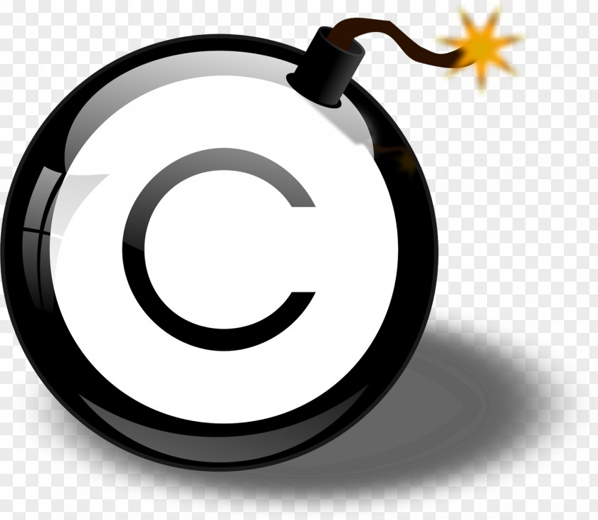 Copywright Bomb Copyright Symbol Clip Art PNG