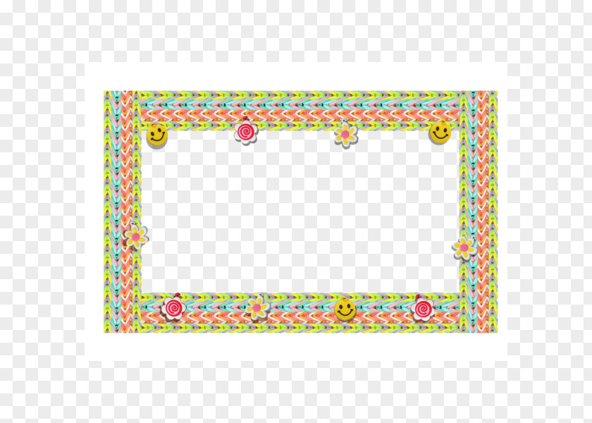Loom Picture Frames Text Sugar Pattern PNG