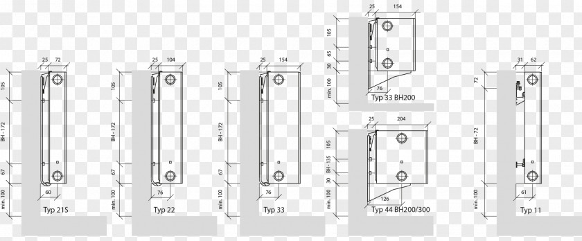 Sink Heating Radiators Valve Purmo Thermostat PNG