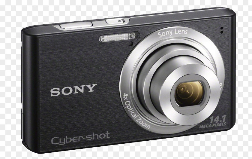 Sony Digital Camera File Point-and-shoot Liquid-crystal Display Zoom Lens Battery PNG