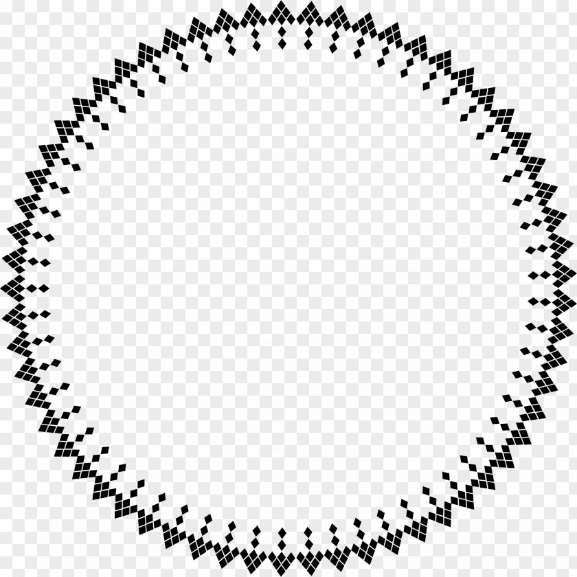 Circle Border Picture Frames Mirror PNG