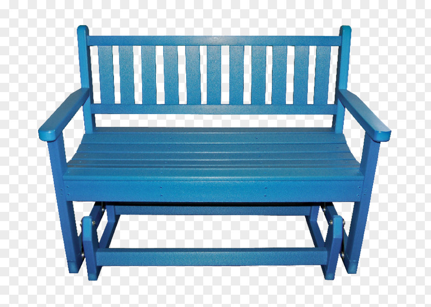 Gliding Glider Garden Furniture Bench PNG