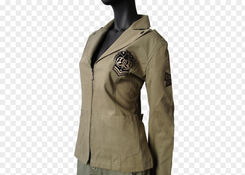 Jacket Khaki PNG