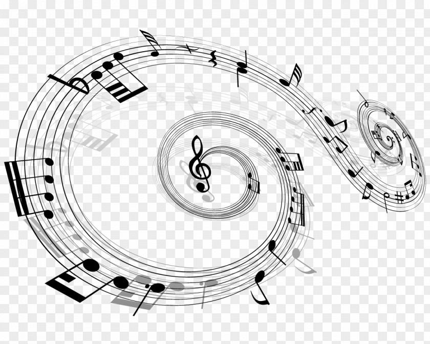 Musical Note PNG note , Music notes floating material clipart PNG