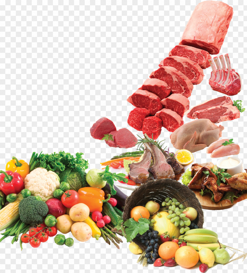 Vegetable Fruit Meat Food Produce PNG