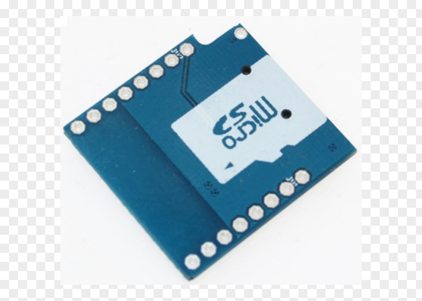 Wemos D1 Mini Flash Memory Secure Digital MicroSD Computer Data Storage Input/output PNG
