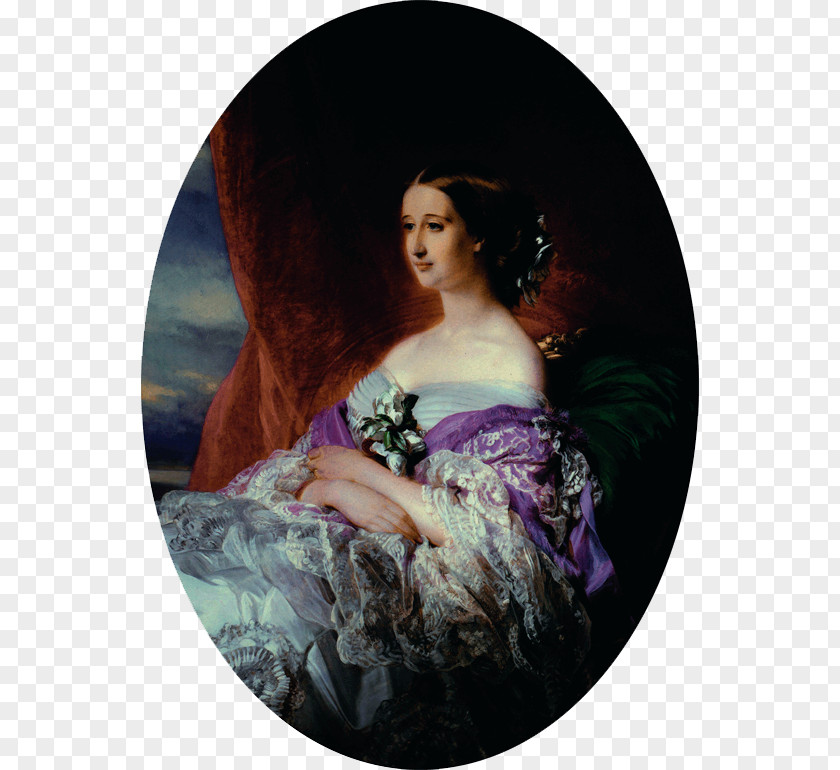 Grand Duchess Maria Alexandrovna Of Russia Eugénie De Montijo The Empress Portrait Eugénie, French Charlotte Belgium PNG