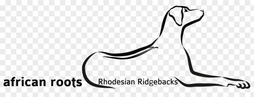 Rhodesian Ridgeback Canidae Finger Dog Line Art Clip PNG