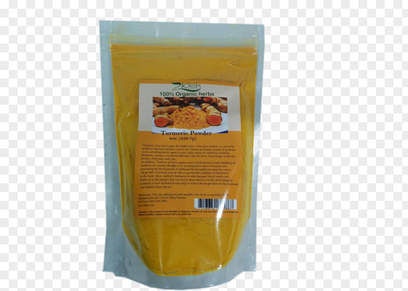 Turmeric Powder Superfood Ingredient Organic Food Nutrition PNG
