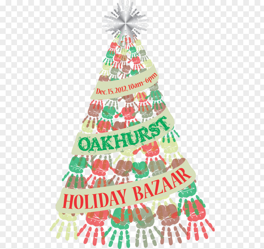 Weekend Bazaar Christmas Tree Child Ornament Mother Necklace PNG