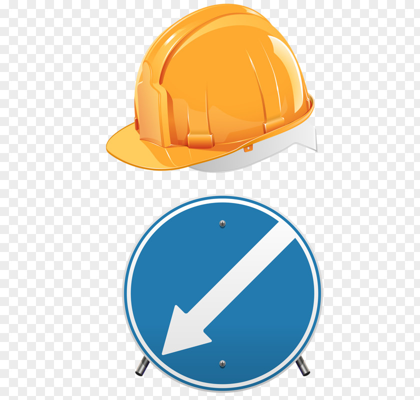 Yellow Work Cap Hard Hat PNG