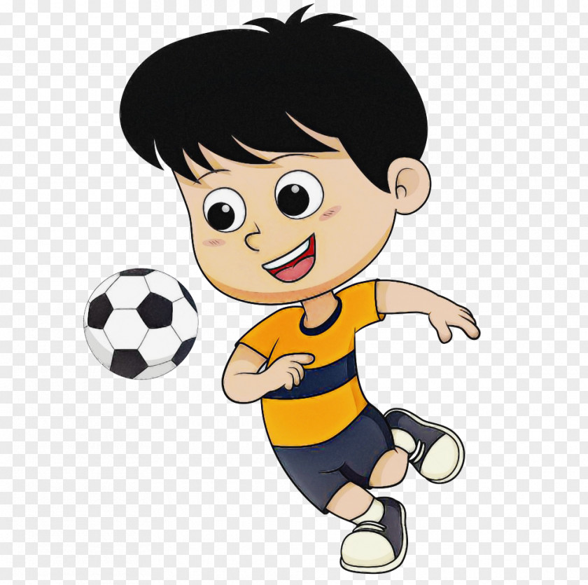 Boy Football Soccer PNG