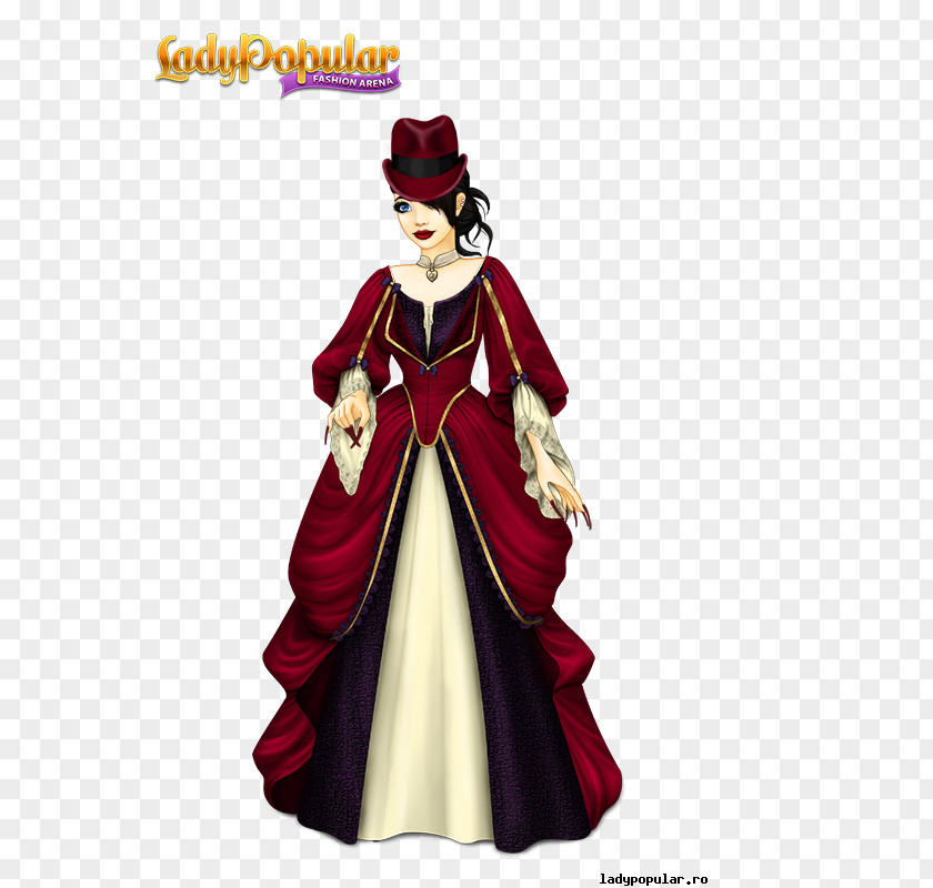 Party Lady Popular Costume Fashion PNG