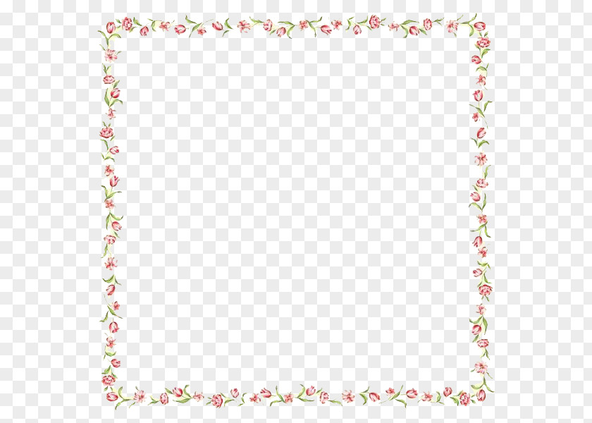 Rose Border Picture Frame Clip Art PNG