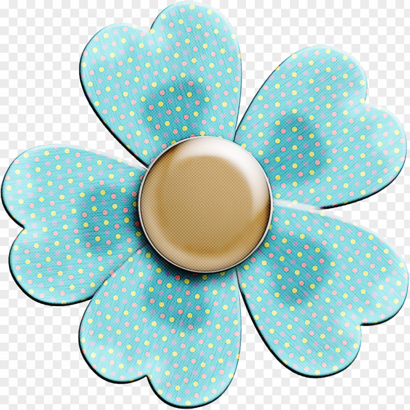 Turquoise Petal Aqua Teal Pattern PNG