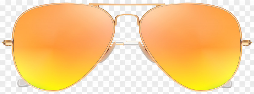 Yellow Sunglasses Cliparts Aviator Clip Art PNG