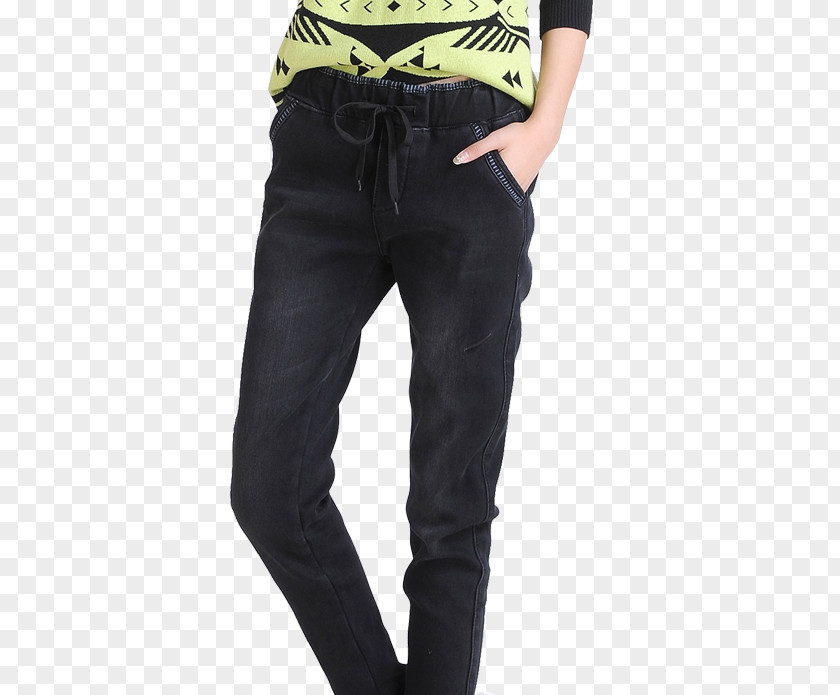 Black Jeans T-shirt Pocket Clothing PNG