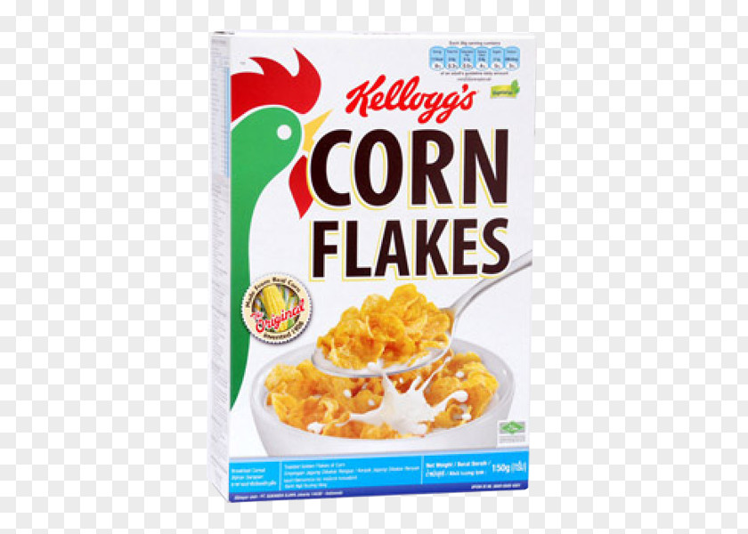 Breakfast Kellogg's Corn Flakes Crumbs Cereal Vegetarian Cuisine PNG