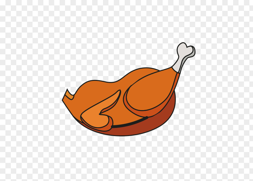 Chicken-roast Cartoon Line Clip Art PNG