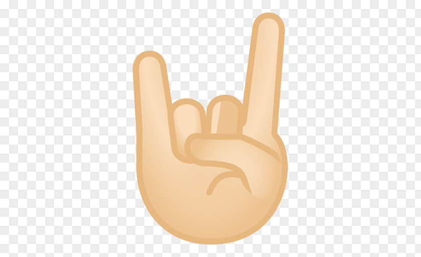 Emoji Human Skin Color Thumb Sign Of The Horns Fitzpatrick Scale PNG