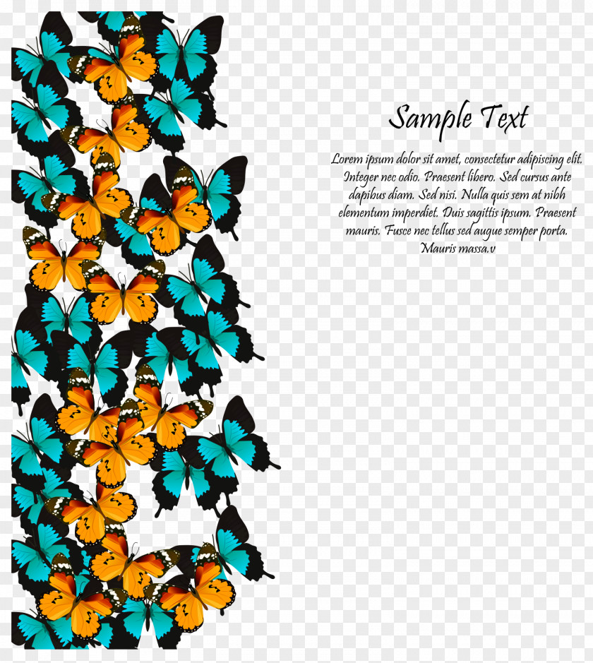 Beautiful Butterfly Glow Background Vector Graphic Design Illustration PNG