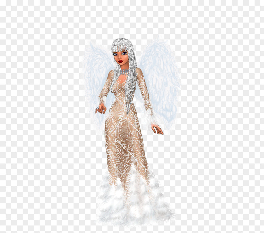 Doll Costume Design Angel M PNG