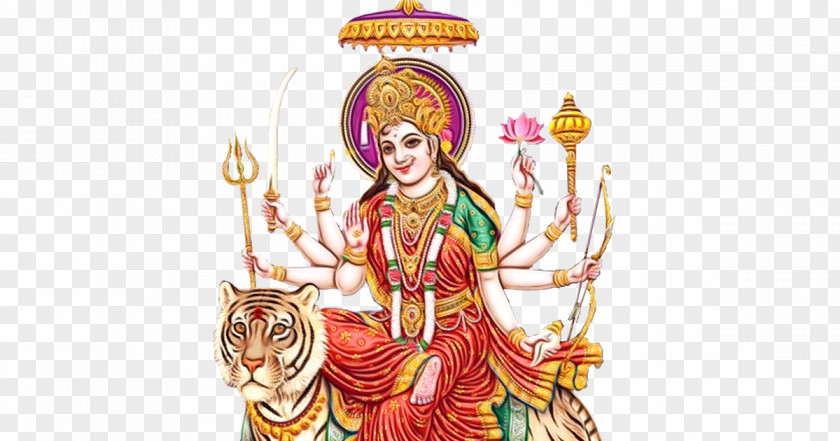 Durga Puja Navaratri Clip Art PNG