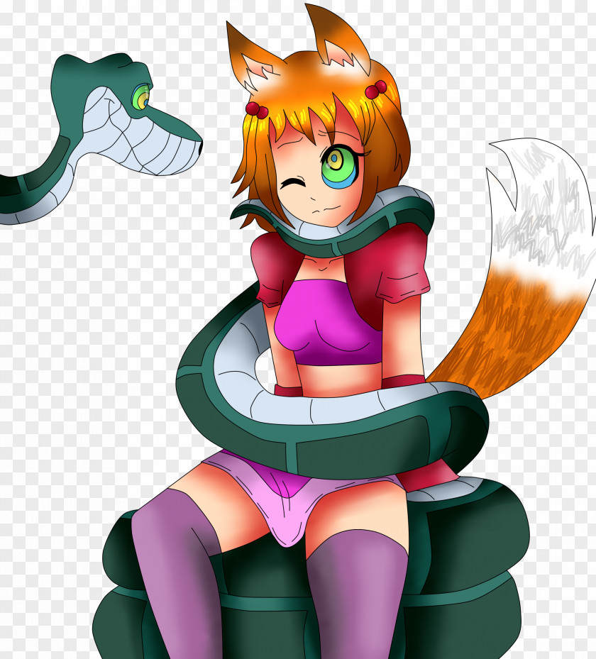 Fox Kaa Fan Art Hypnosis PNG