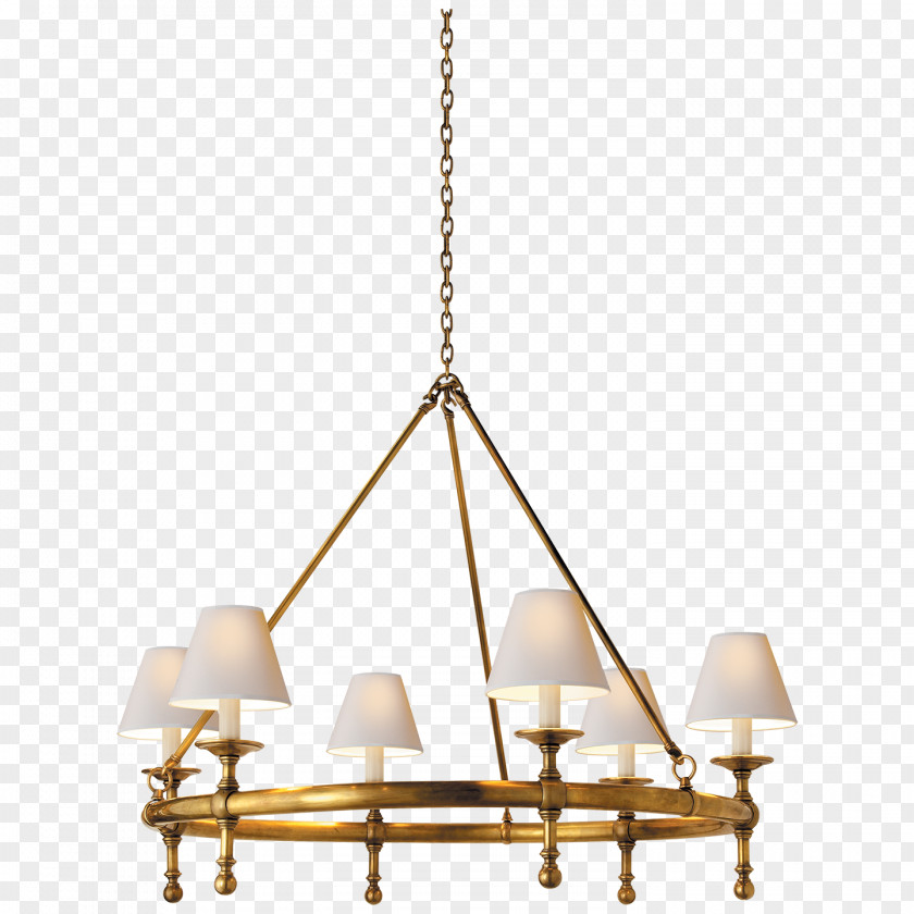 Gold Shading Lighting Chandelier Window Blinds & Shades Visual Comfort PNG