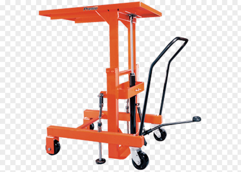 Hand Material Lift Table Hydraulics Elevator Presto Lifts Inc Product PNG
