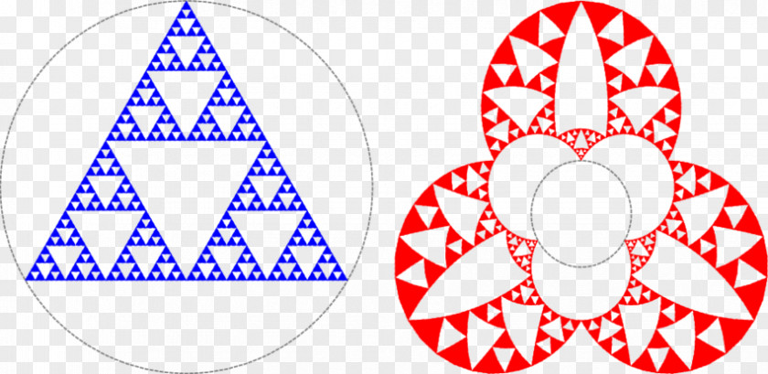 Inverted Triangle Sierpinski Fractal Carpet Mathematics PNG