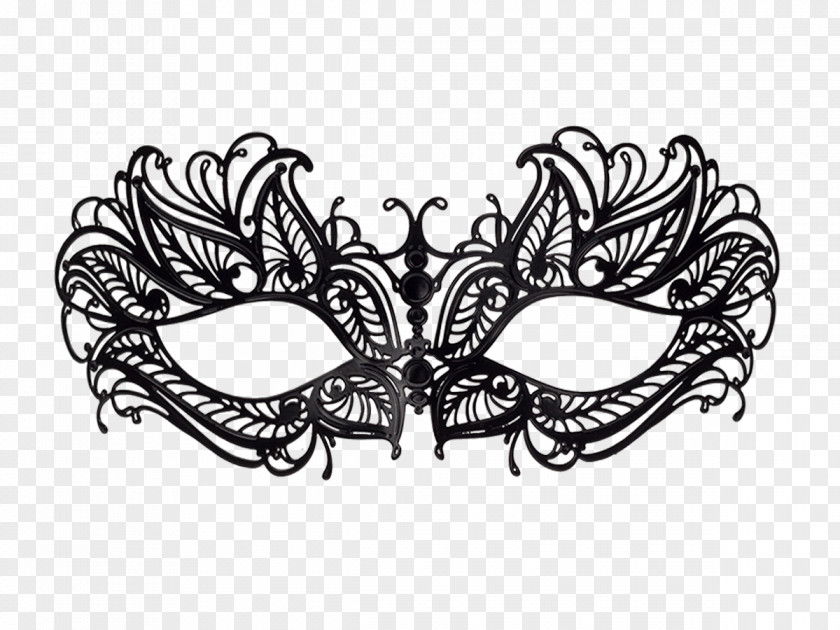 Lace Design Masquerade Ball Mask Filigree Costume Party PNG