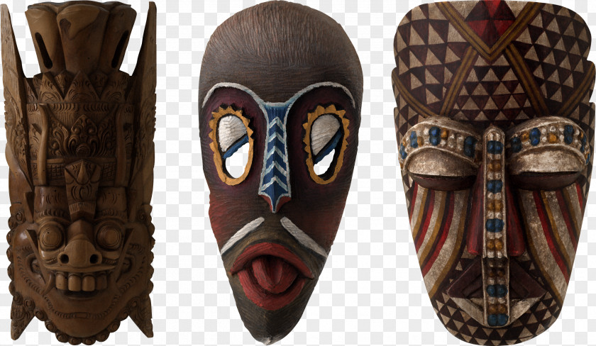 Mask Traditional African Masks Headgear Costume PNG