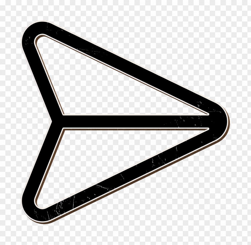 Mintab Outline For IOS Icon Send PNG