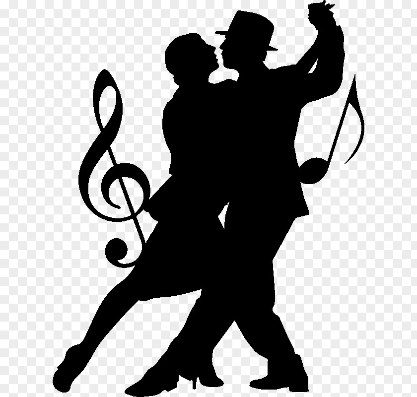 Silhouette Ballroom Dance Swing Drawing PNG