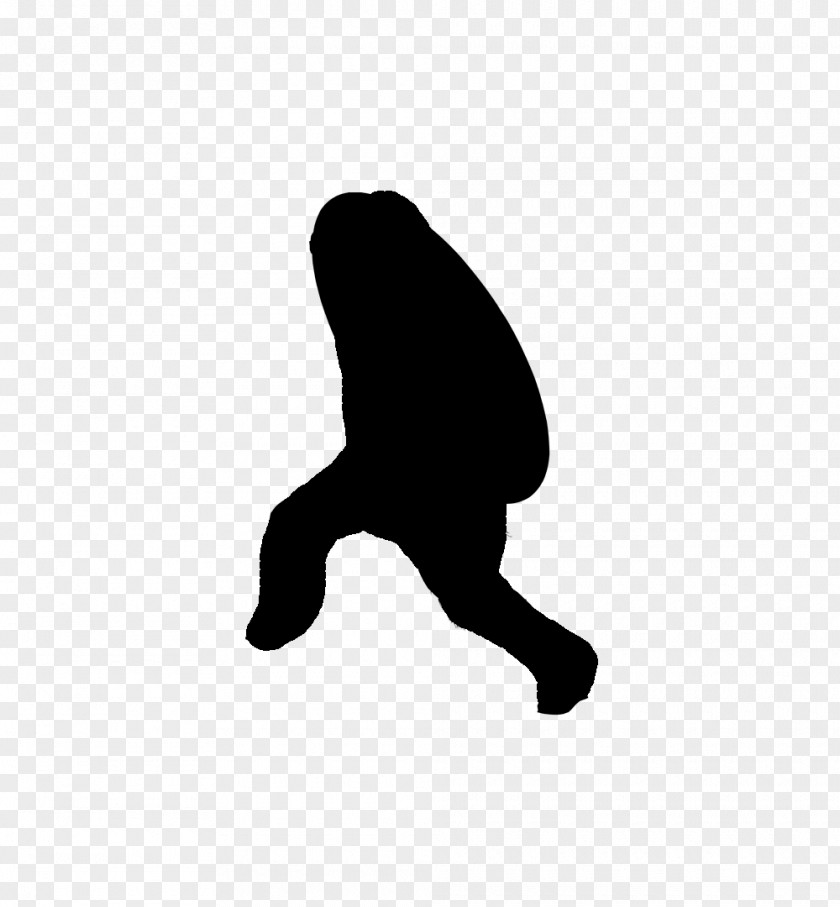 Silhouette Logo Finger Shoe Font PNG