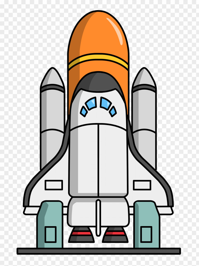 Spaceship Spacecraft Rocket Cartoon Clip Art PNG