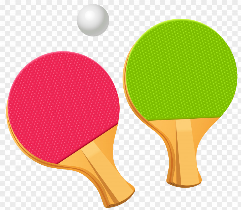 Table Tennis Ping Pong Paddles Vector Clipart Racket Clip Art PNG