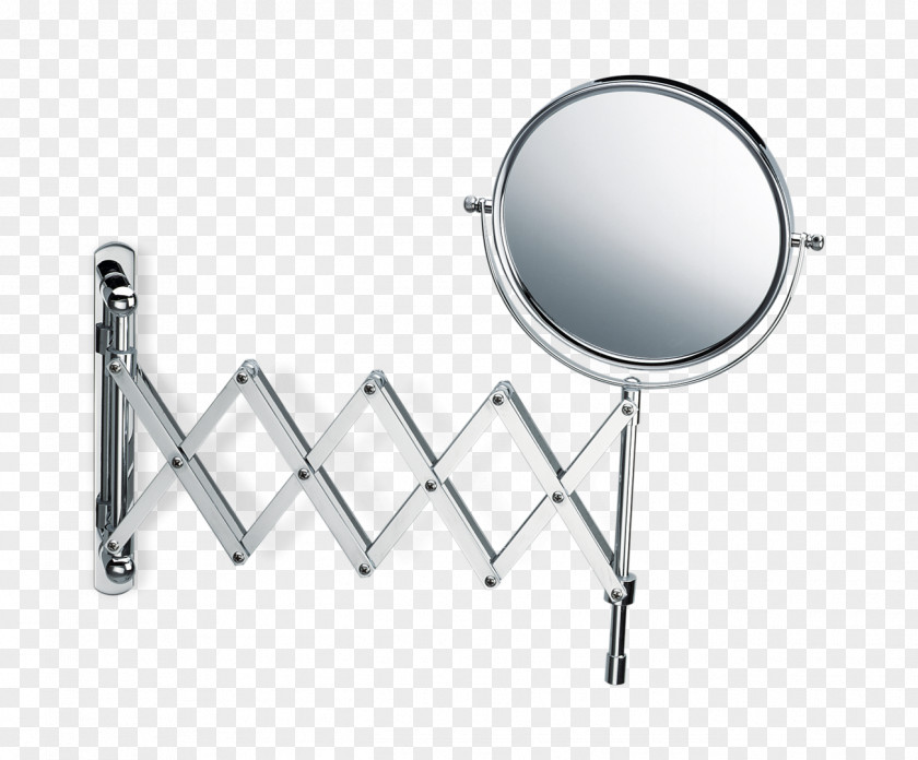 Accordion Mirror Magnification Magnifying Glass Bathroom PNG