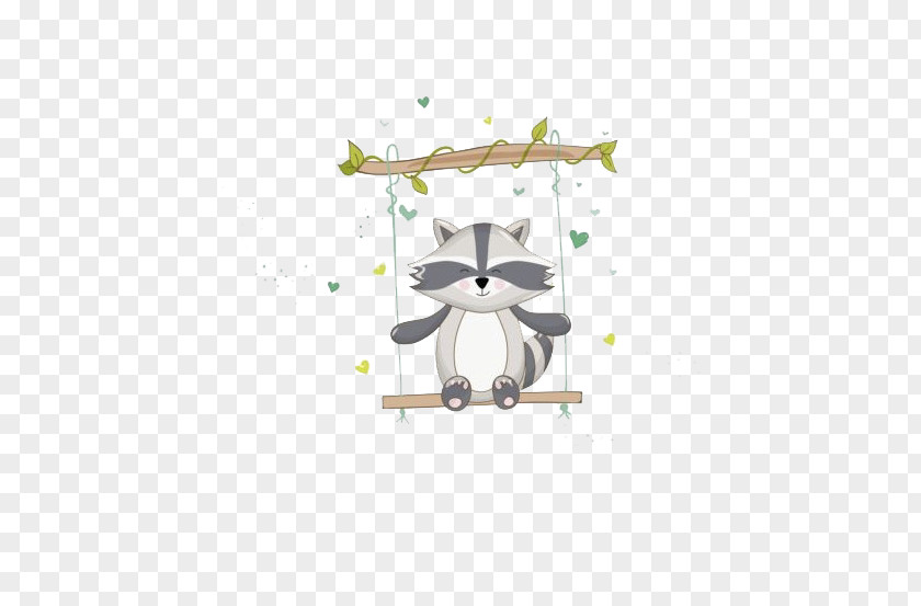 Cute Little Raccoon Wedding Invitation Baby Shower Gift Infant PNG