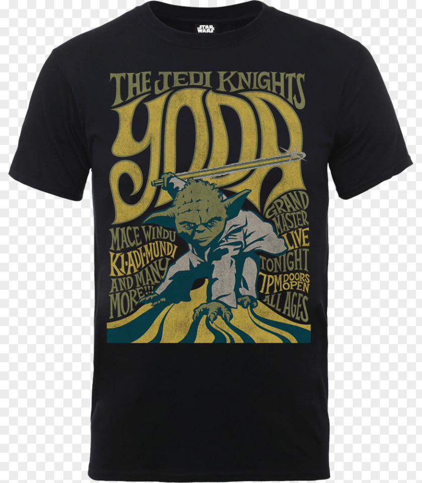 T-shirt Yoda Chewbacca Jedi Luke Skywalker PNG