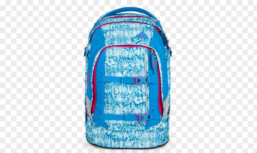 Backpack Satch Pack Ergobag PencilBox Pen Case Aloha Blue Batik Satchel PNG